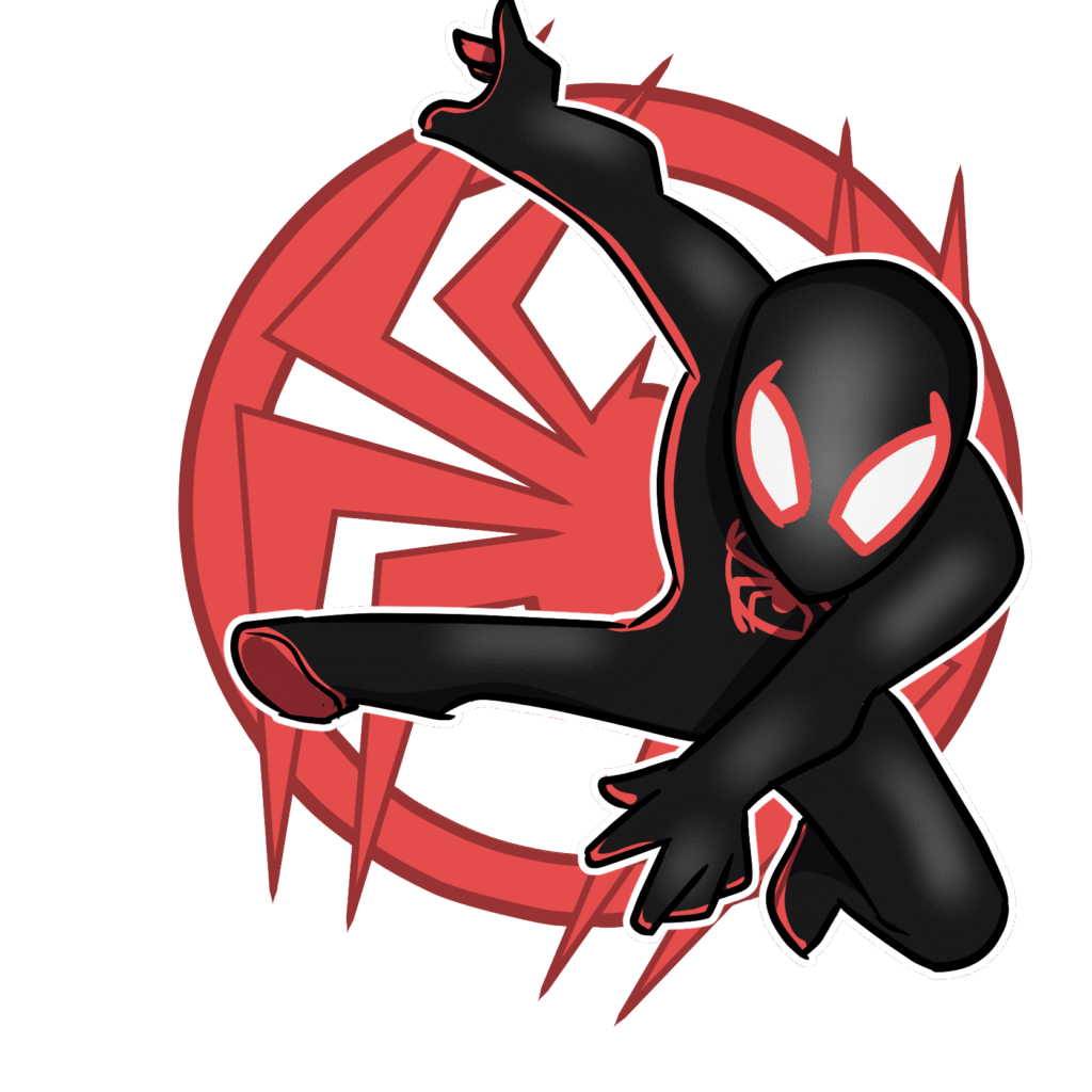 Chibi Spider-Man: Miles Morales Sticker