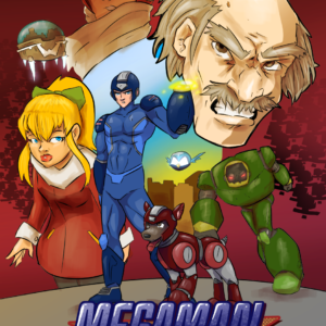 Megaman Print 11"x17"